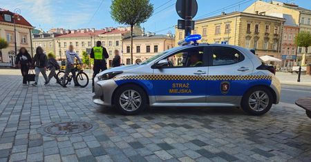 Zapłacili za nieznajomość przepisów. Zrobili to na oczach strażników miejskich [ZDJĘCIA]