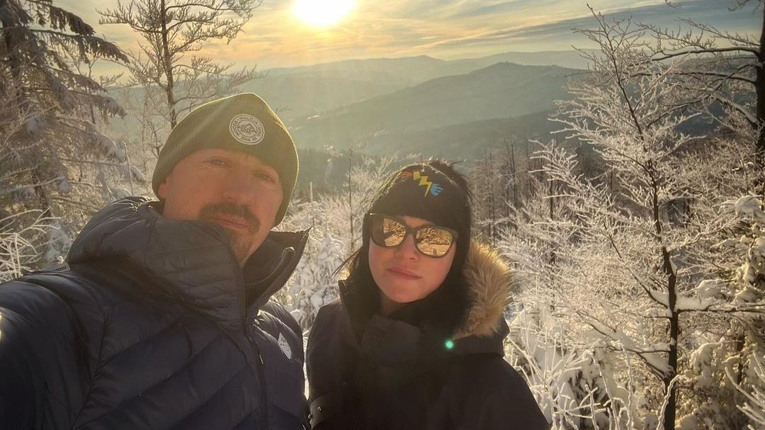 Na zdjęciu Adam i Izabela Małyszowie