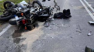 Gmina Jastrzębia: Czołowe zderzenie dwóch motocyklistów. Jeden z kierowców nie przeżył