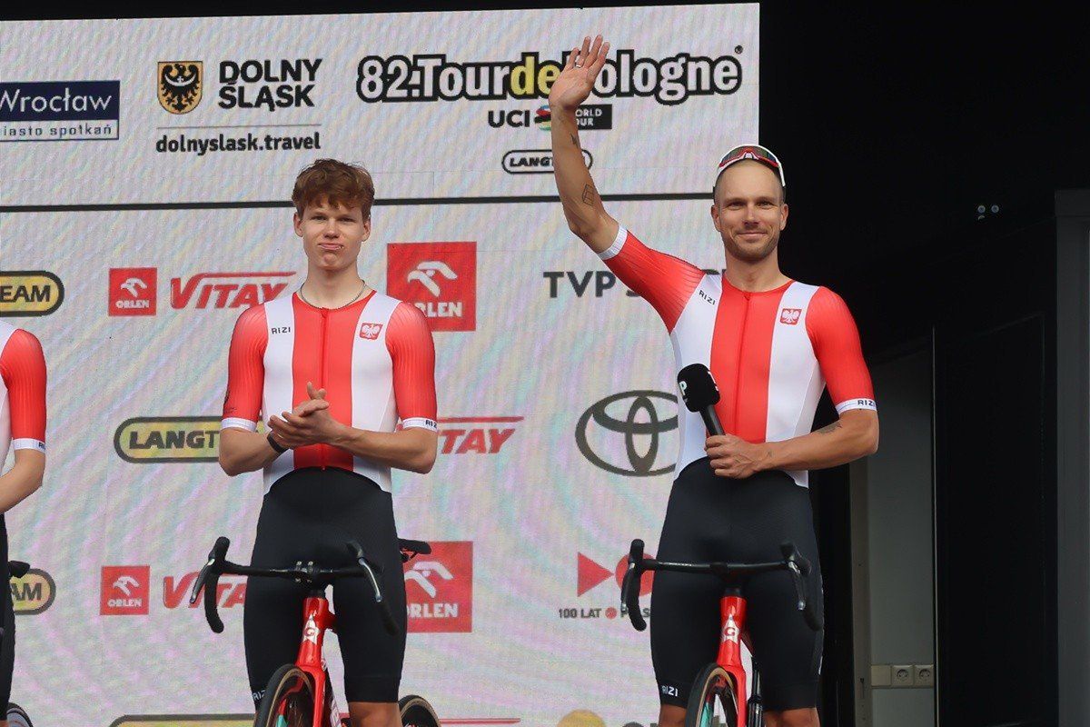 Tour de Pologne 2025, prezentacja drużyn, Wrocław 3.08.2025, Hala Stulecia