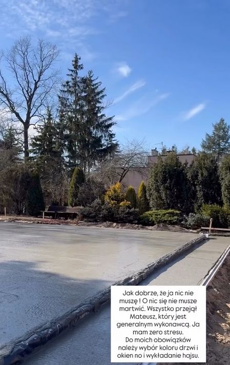 Olga Frycz buduje dom