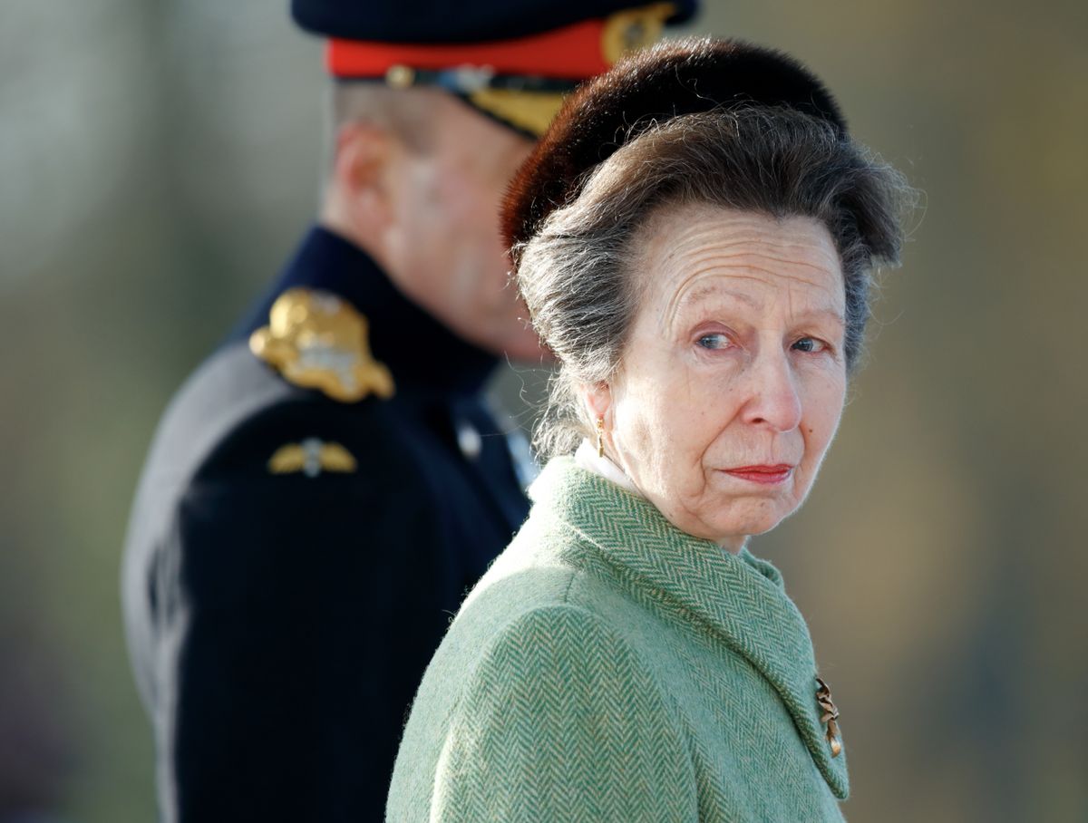 Księżniczka Anna, córka królowej brytyjskiej Elżbiety II, nie ma szansy na tron. A to ona uchodzi za najpracowiciej panującą z całej królewskiej rodziny (Getty Image) 