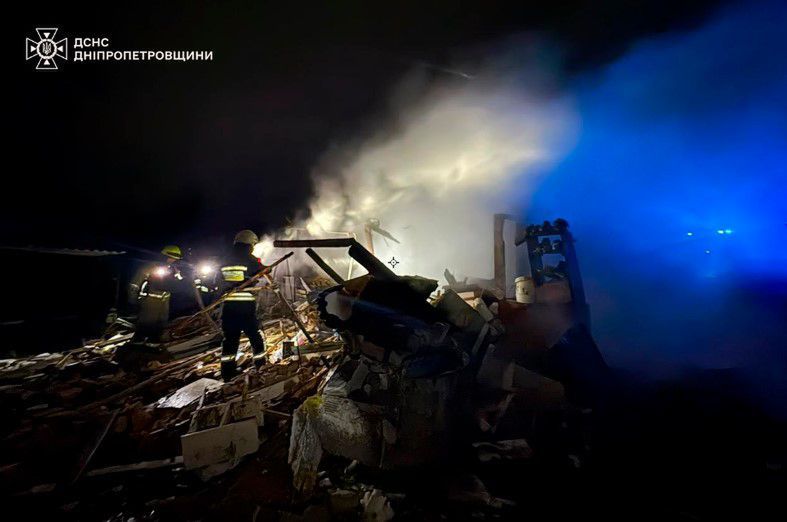 Rosyjski atak na Dniepr