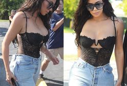 Kim Kardashian nie zapanowała nad biustem?