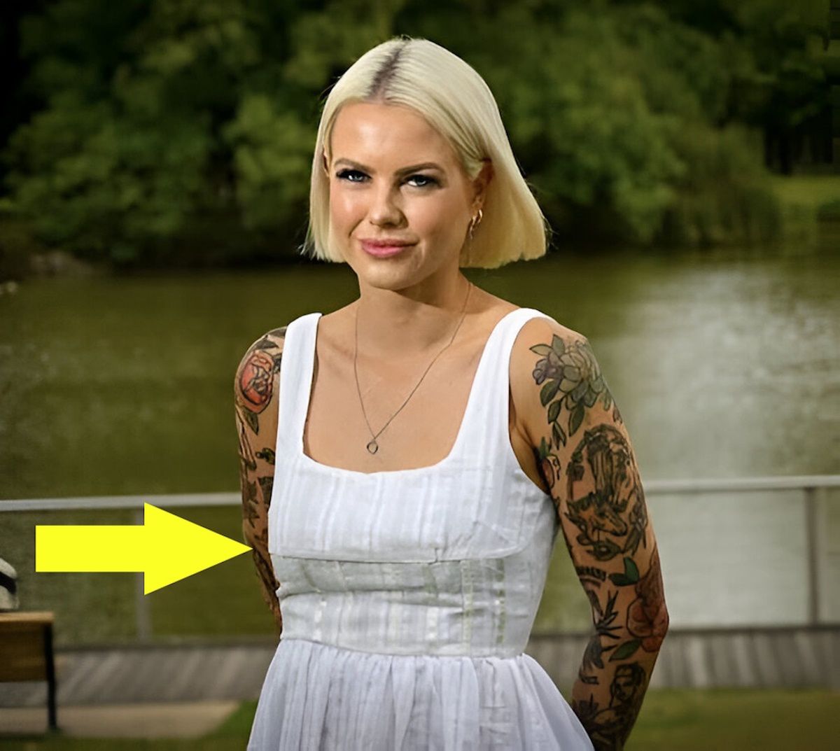 Georgie Purcell podzieliła się odkryciem na swoim profilu w serwisie X (dawniej Twitter)