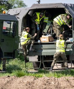 W Kalejach szukają balonu z Białorusi. Żołnierze WOT w akcji