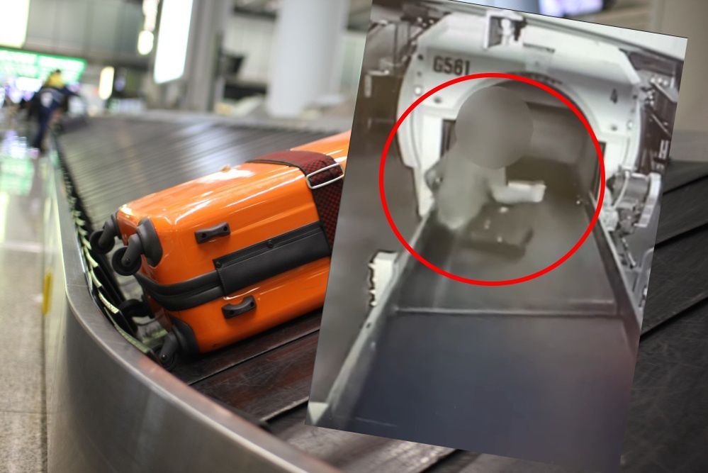 9-latek wskoczył na taśmę do bagażu. Zniknął wraz z walizkami
