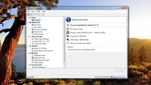 Winaero Tweaker