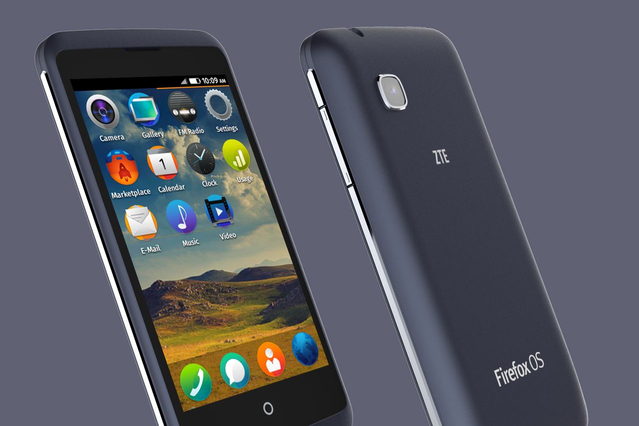 Debiutuje ZTE Open C, pierwszy smartfon z nowym Firefox OS