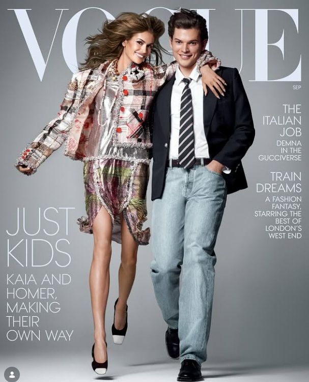 Kaia Gerber i Homer Gere