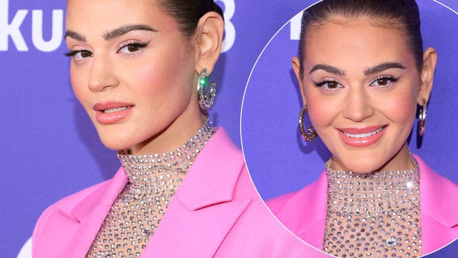 Honorata Skarbek na czerwonym dywanie