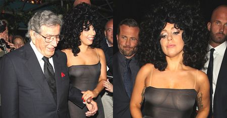 Lady Gaga TOPLESS na ulicy! (ZDJĘCIA)