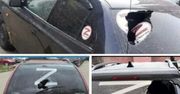 Niszczą auta oznakowane literą "Z". To dzieje się w sercu Rosji