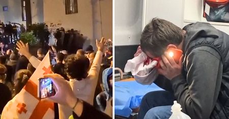 Gorąco w kraju obok Rosji. Starcia z policją pod parlamentem