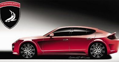 Porsche Panamera - tuning ze wschodu