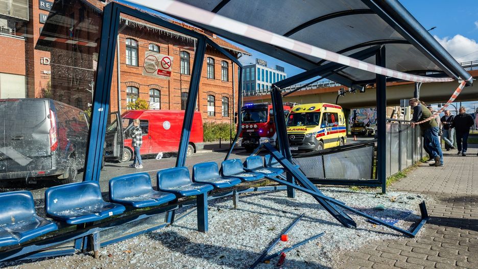Do groźnego wypadku na ul. Jagiellońskiej (na wysokości CH Focus) doszło w niedzielę, 19 października, około godz. 12.35.