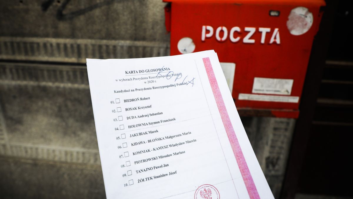 Wybory prezydenckie 2020. Poznaliśmy szczegółowy plan Poczty Polskiej na głosowanie korespondencyjne