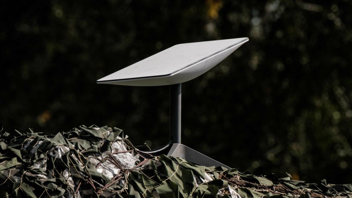 Temporary
(FILES) This photograph taken on September 25, 2022, shows an antenna of the Starlink satellite-based broadband system donated by the US tech billionaire Elon Musk in Izyum, Kharkiv region, amid the Russian invasion of Ukraine. Billionaire Elon Musk said on October 28, 2023, that his Starlink satellite internet provider service would support internet access for "internationally recognised aid organisations in Gaza," which have faced a telecommunications blackout since October 27. (Photo by Yasuyoshi CHIBA / AFP)
YASUYOSHI CHIBA