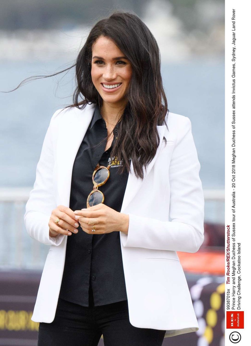 Meghan Markle i książę Harry w identycznych koszulkach na Invictus Games 2018