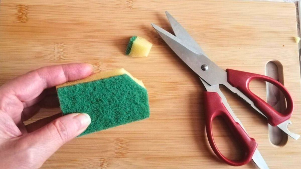 Gąbka kuchenna bez rogu, to prawdziwy game changer 