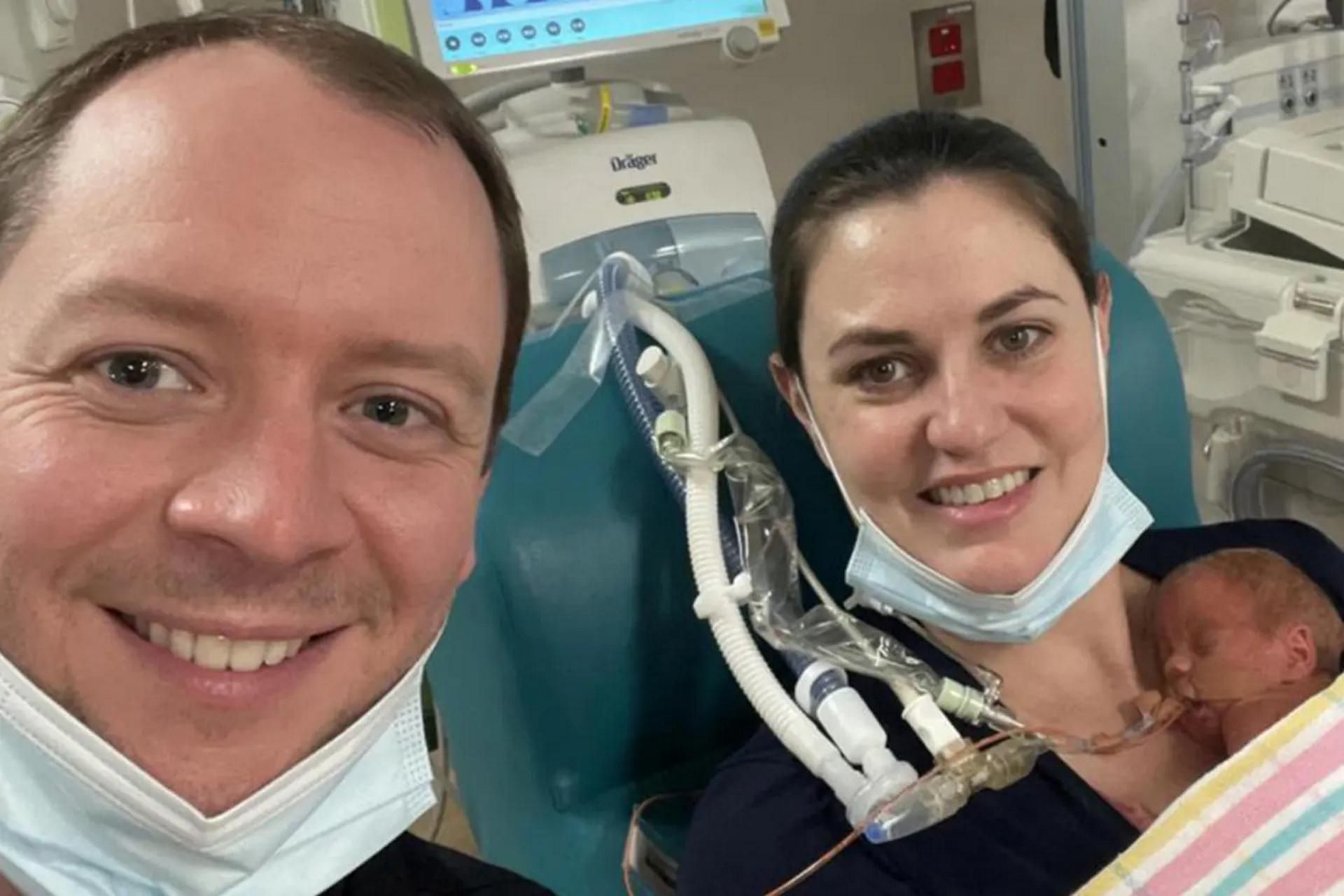 Dziewczynka urodziła się z ogromnym guzem