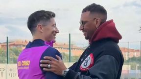 Specjalny gość na treningu Barcelony. "Lewy" dobrze go zna