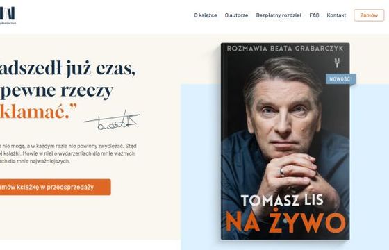 Ruszyła przedsprzedaż książki Tomasza Lisa. Nie obyło się bez wpadek