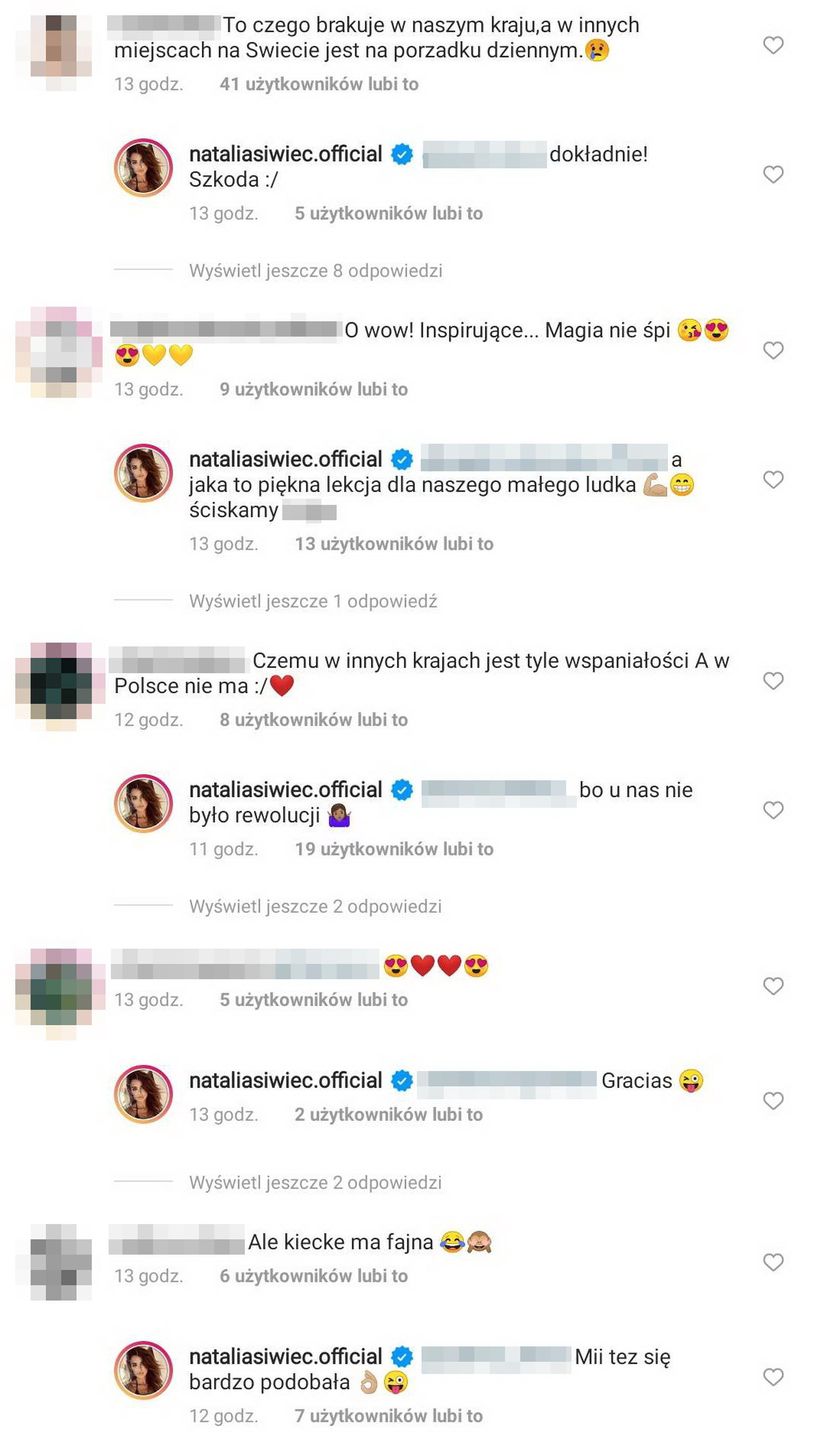 Natalia Siwiec odpowiada na komentarze internautów