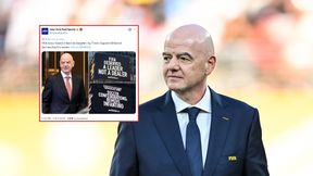 Brutalna szpila w Infantino. Tylko spójrz, jak go nazwali