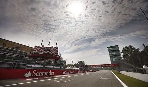 Start-meta na torze Monza