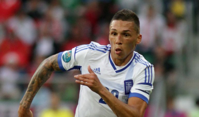 Grecki obrońca Jose Holebas zdobył kapitalnego gola w meczu Interem Mediolan