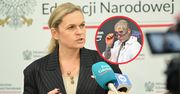 "Jesteśmy zaskoczeni". MEN reaguje ws. skandalisty