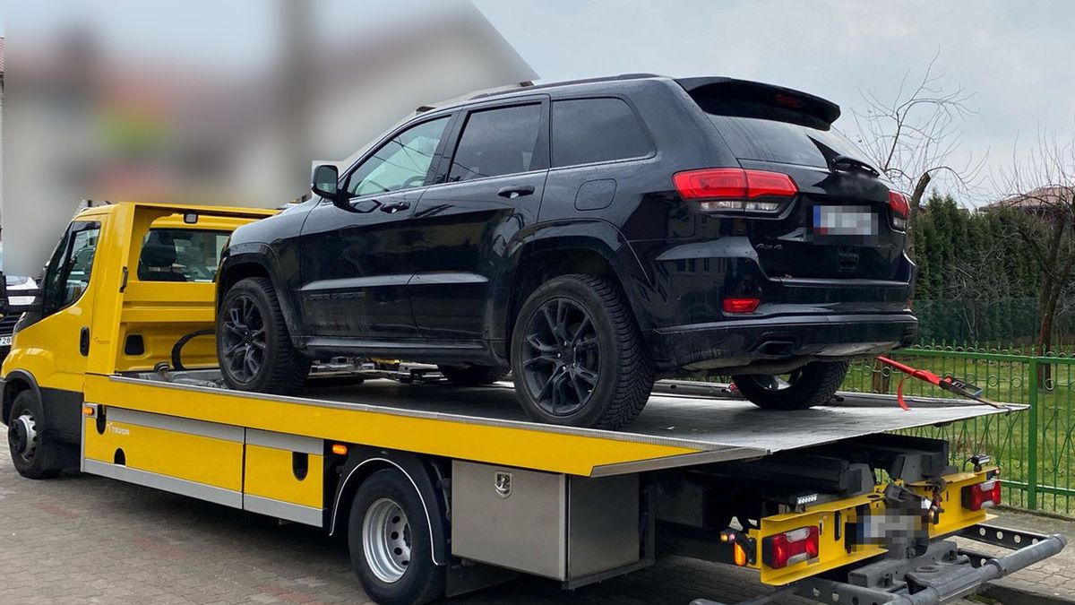 Jeden z odzyskanych łupów