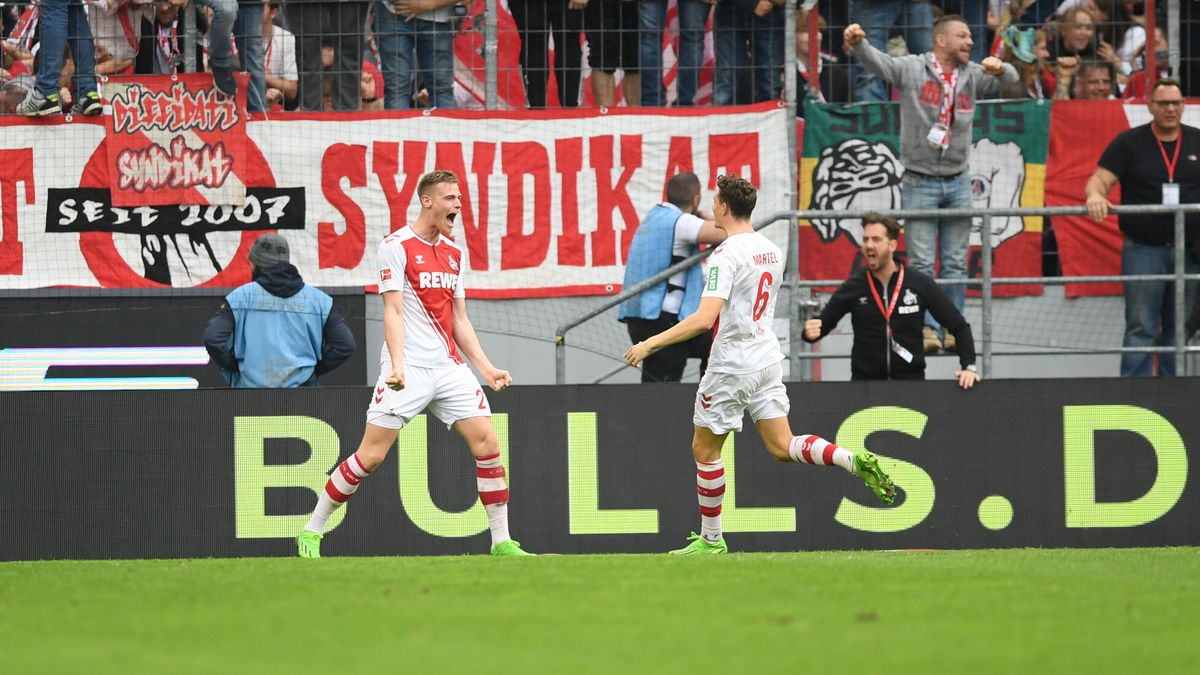 Getty Images / Frederic Scheidemann / Na zdjęciu: radość piłkarzy 1.FC Koeln