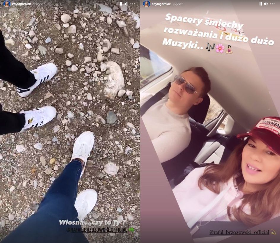 Rafał Brzozowski i Edyta Górniak spędzili razem majówkę
