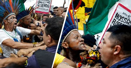 Protestujący wtargnęli na teren COP30 w Brazylii. Doszło do starć
