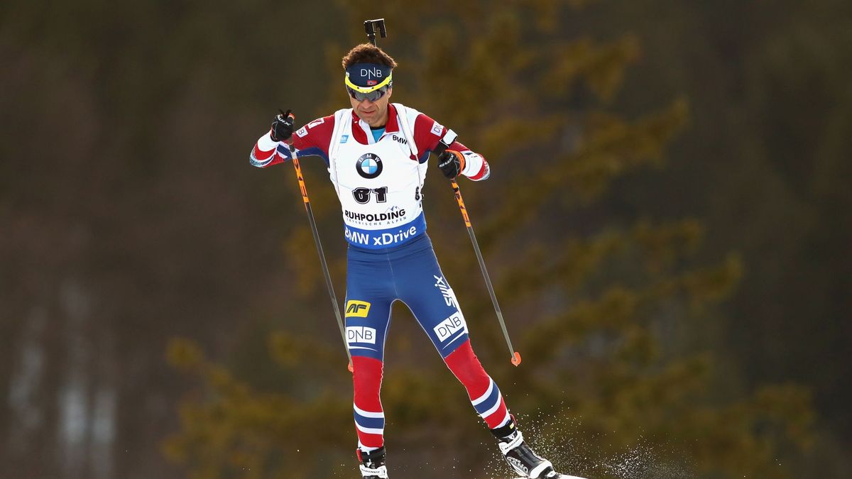 Na zdjęciu Ole Einar Bjoerndalen