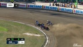 Karambol we Wrocławiu (4 bieg)