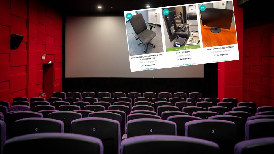 Wrocławskie OH Kino wyprzedaje meble i sprzęty