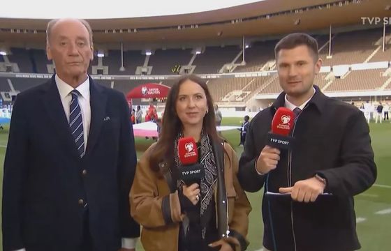 Dariusz Szpakowski do hymnu. Nietypowa sytuacja w TVP Sport