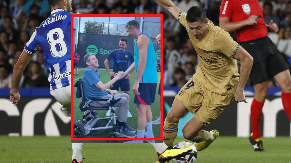 PAP / FC Barcelona/Twitter / Wyjątkowe spotkanie z Unzue