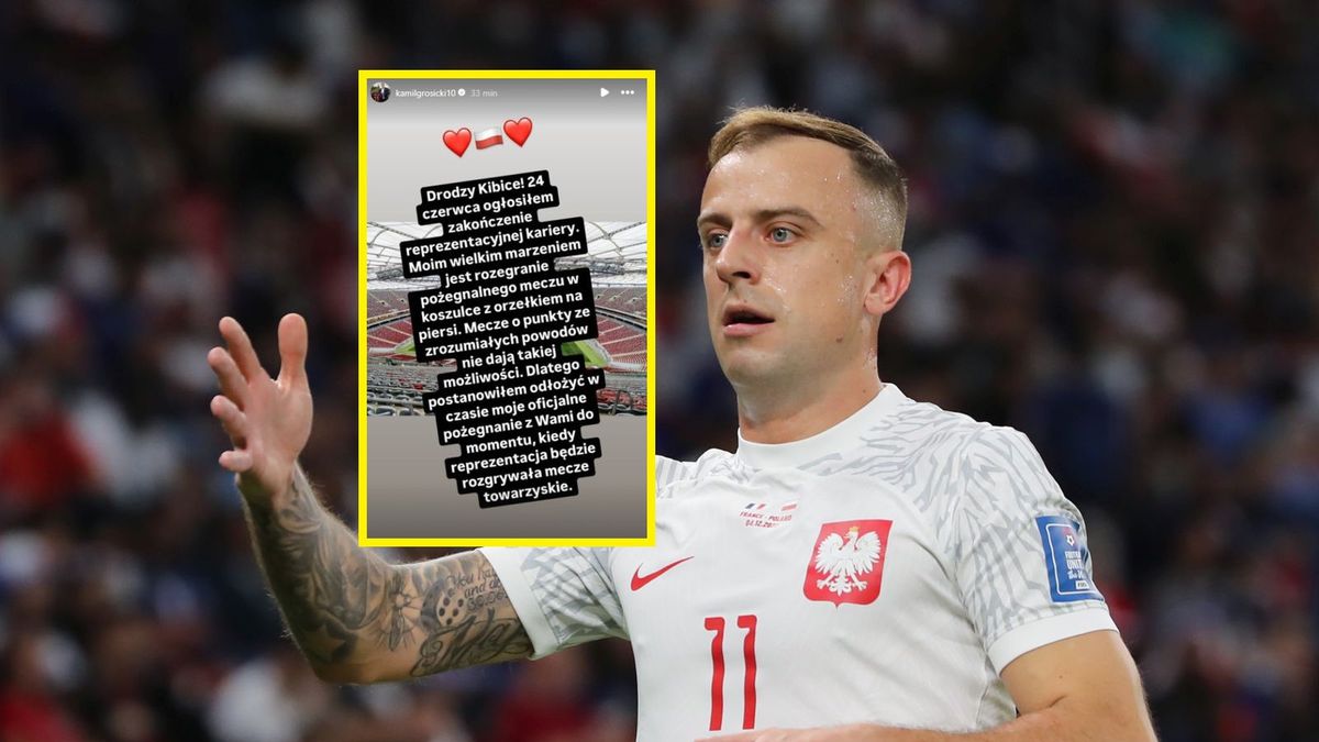 Getty Images / Youssef Loulidi/Fantasista / instagram.com/stories/kamilgrosicki10/ / Na zdjęciu: Kamil Grosicki