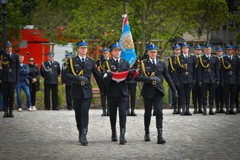 Dzień Strażaka w Pabianicach. Wyróżniono zasłużonych