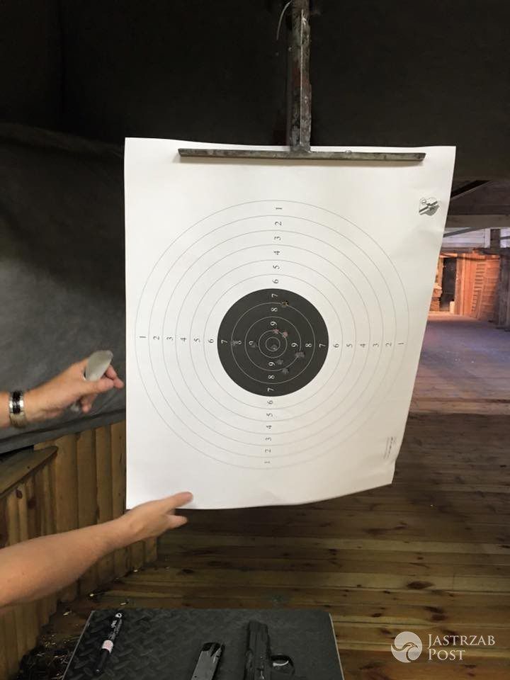 Agnieszka Włodarczyk na strzelnicy