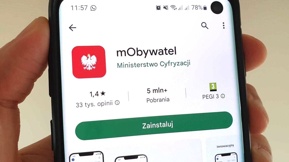 Aplikacja mObywatel 2.0