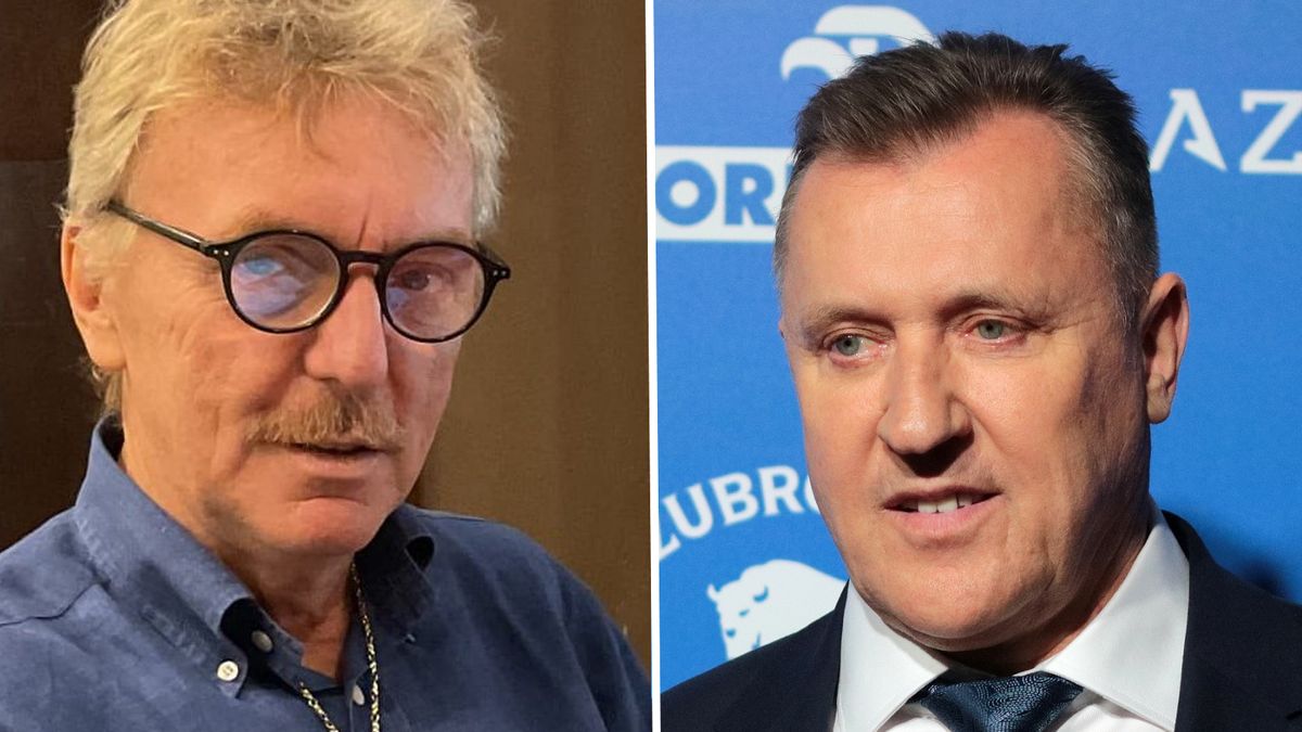 Na zdjęciu od lewej: Zbigniew Boniek i Cezary Kulesza