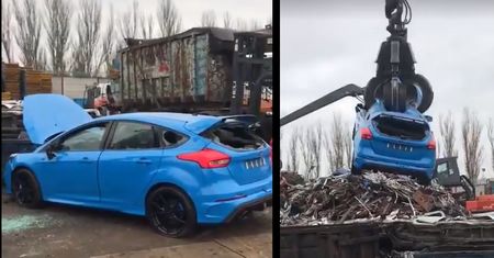 Żaden samochód nie powinien tak kończyć. A już na pewno nie Focus RS