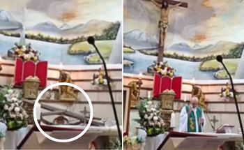 Tragedia podczas mszy w Ekwadorze. Na księdza runął wielki krzyż