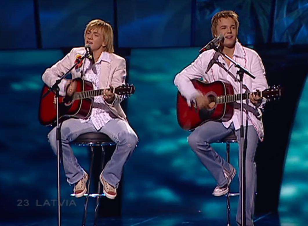 Eurowizja 2005 Łotwa: Piosenka The War is not over, 5 miejsce