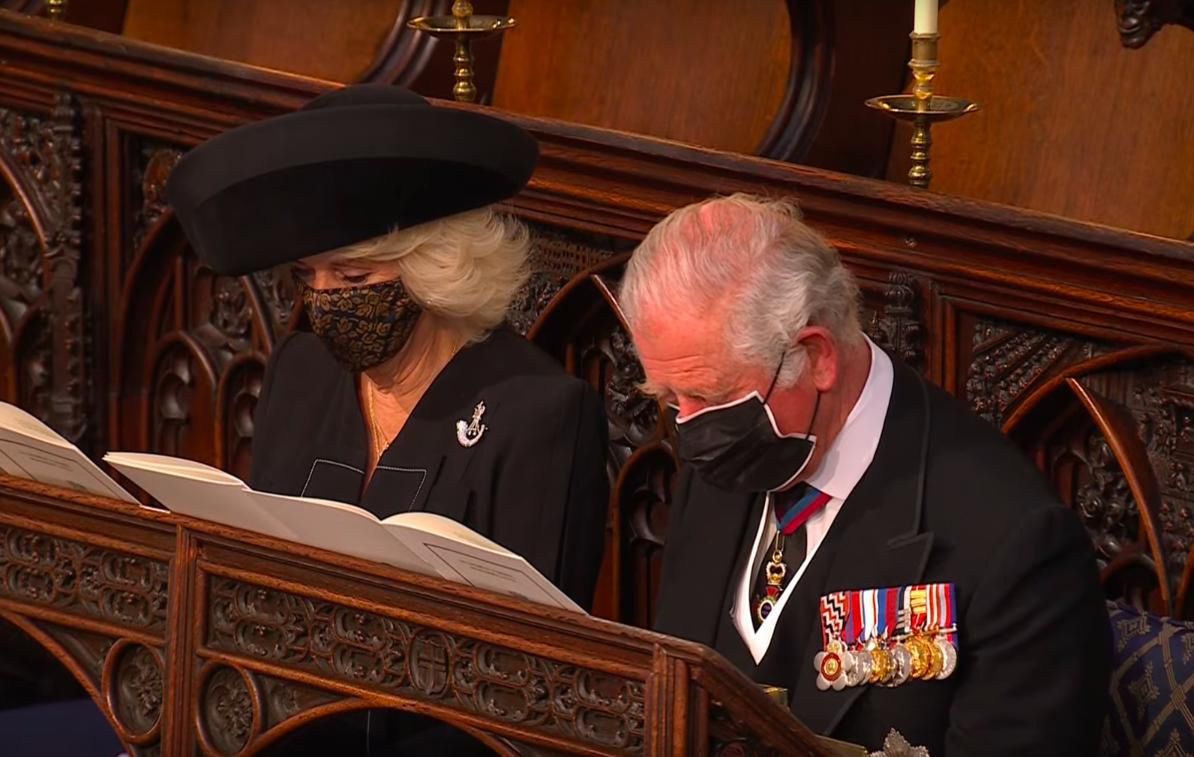 Książę Karol i Camilla – pogrzeb księcia Filipa